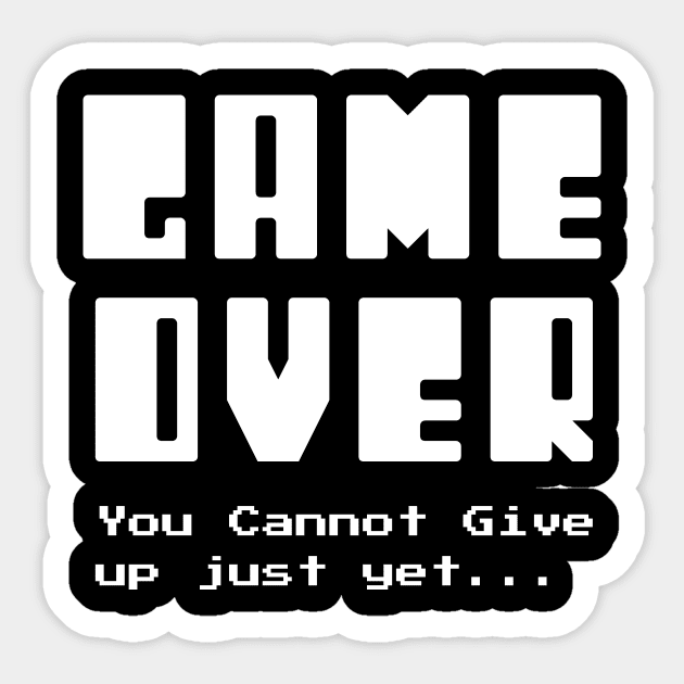 Game Over Sticker by BloodLine